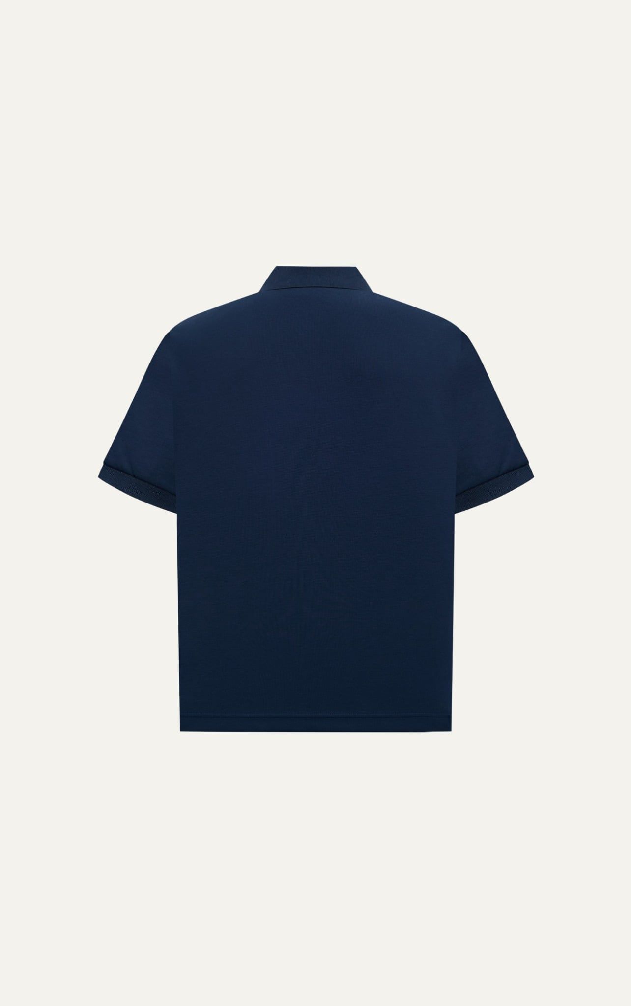  POLO NAM TT05-LOOSE FIT XANH ĐEN 