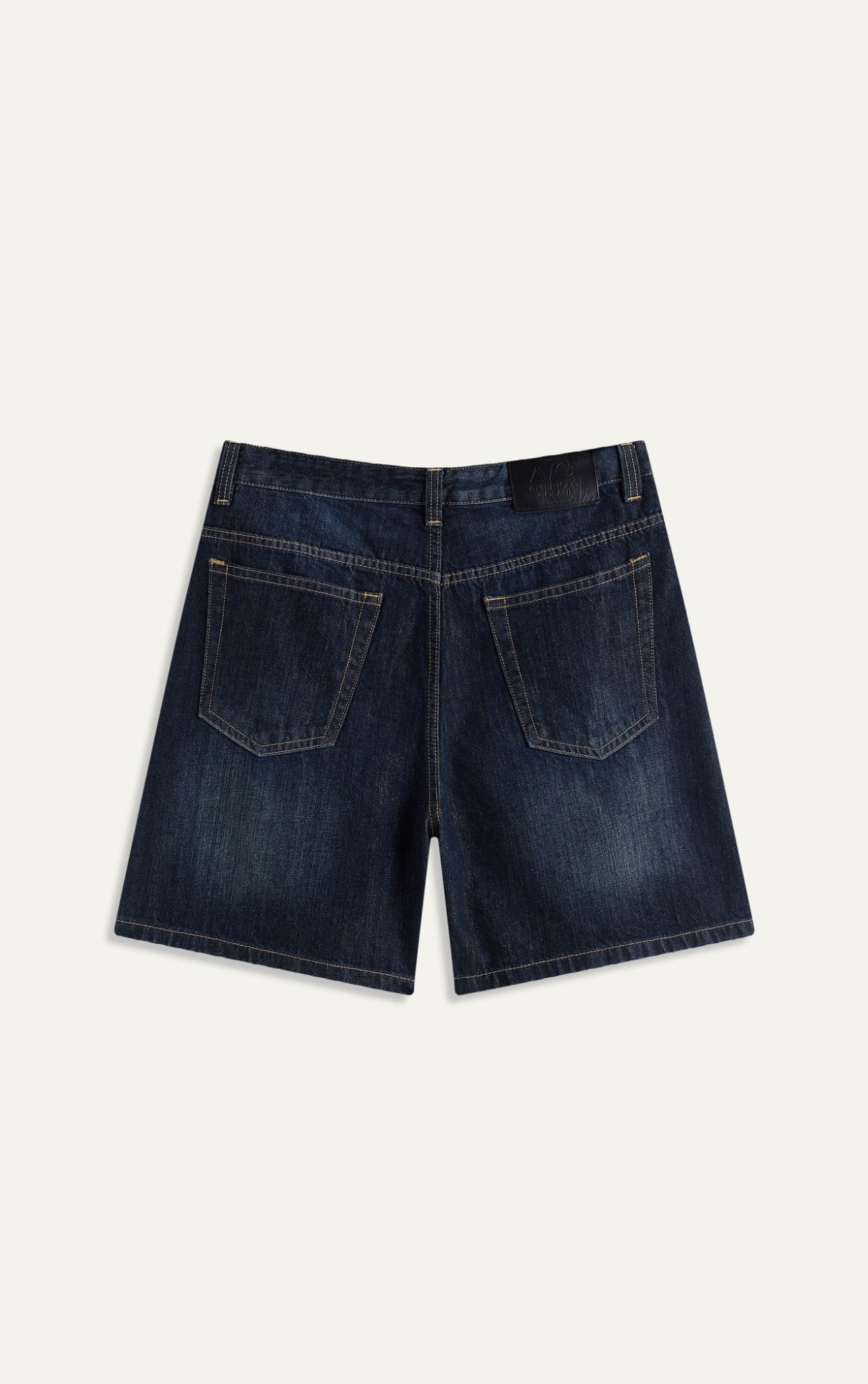  SHORT NAM JEAN TT10-LOOSE FIT XANH GAI 