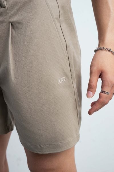 SHORT NAM TT14 XẾP PLI ĐÙI-SLIM FIT BÒ BR 