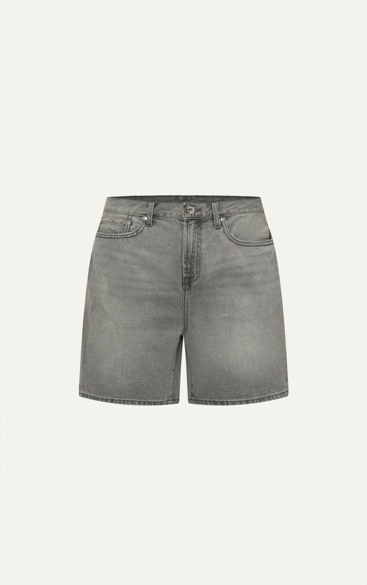  SHORT NAM JEAN X2-LOOSE FIT XÁM WASH 