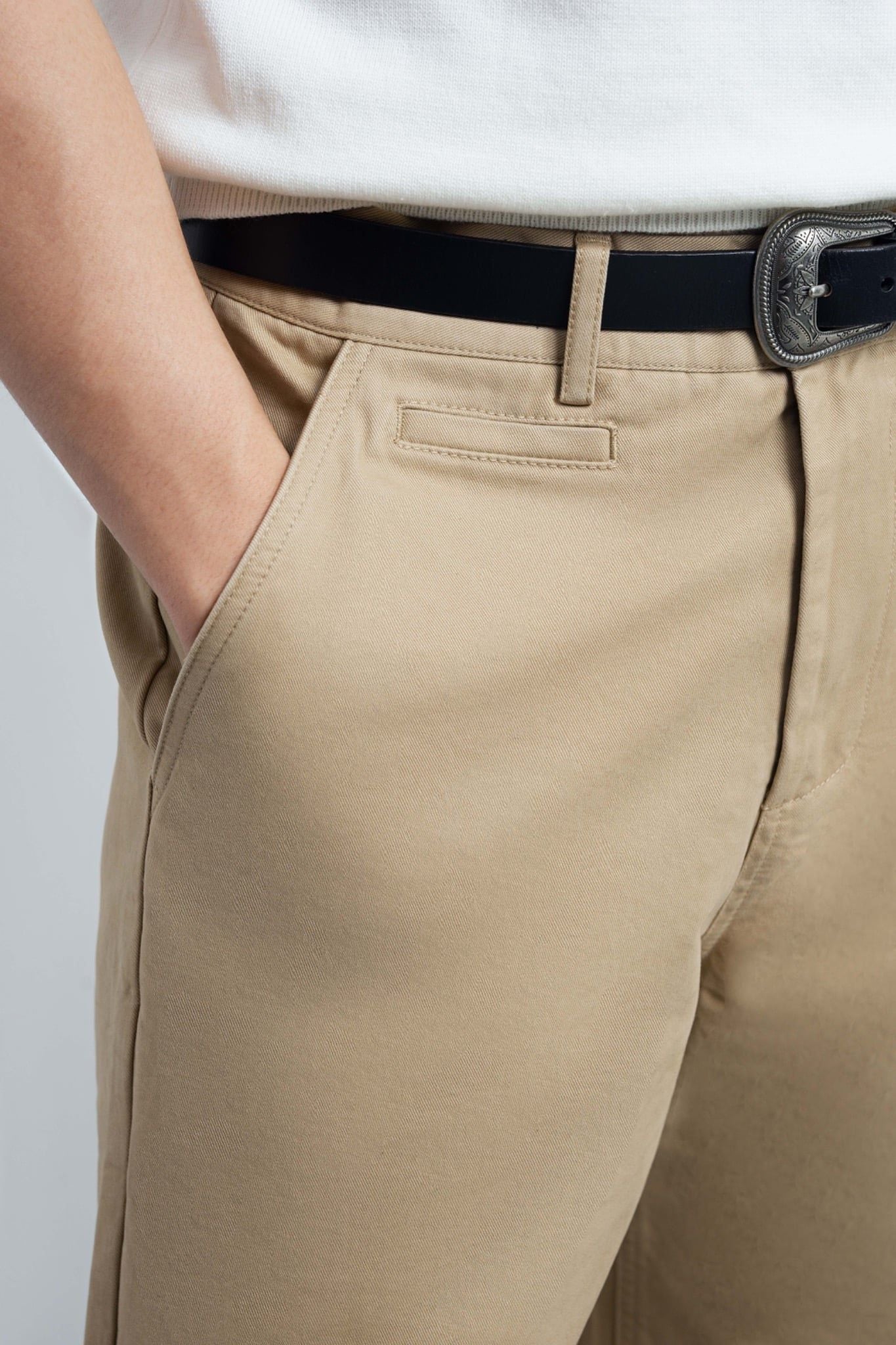  QUẦN KAKI NAM Z02- LOOSE FIT BÒ 