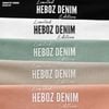 Áo thun nam Heboz Contrast Collar 5M - 00002757