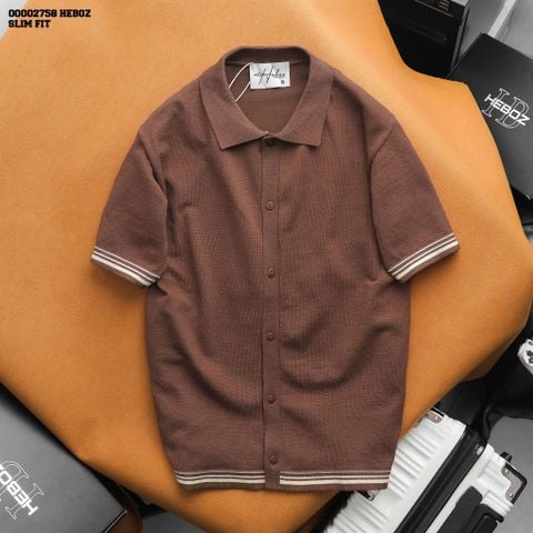 Áo polo nam Heboz Knit Essential 3M - 00002758