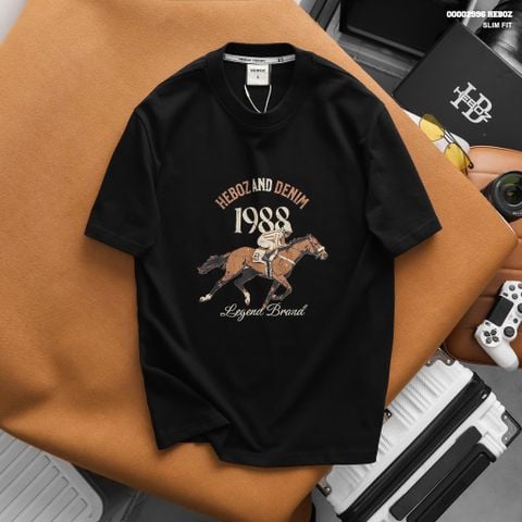 Áo thun nam Heboz horse legend slim - 00002996