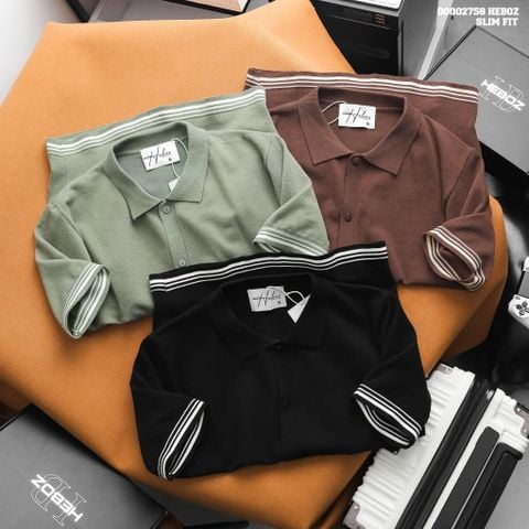 Áo polo nam Heboz Knit Essential 3M - 00002758