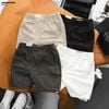 Quần short Heboz kaki lưng thun relax 4M - 00003266