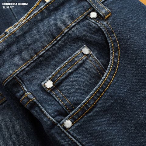 Quần jean nam Heboz basic slim fit D48 - 00003354