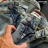 Quần jean Heboz dáng slim trơn D39 - 00003312