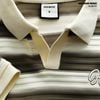Áo polo Heboz collar V striped 2M - 00003298