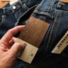 Quần jean Heboz dáng slim trơn D44 - 00003274