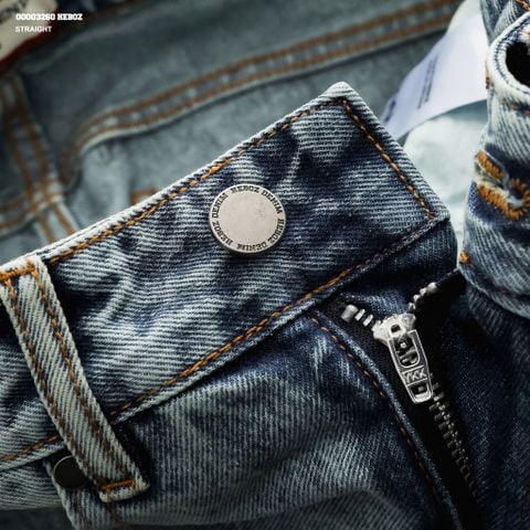 Quần jean nam HEBOZ dáng suông D37 - 00003260