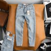 Quần jean nam Heboz dáng slim trơn D115 - 00003112