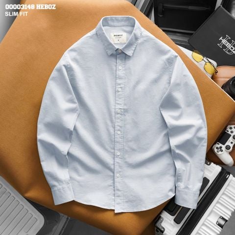 Áo sơ mi nam HEBOZ linen cao cấp 5M	 - 00003148