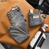 Quần jean Heboz dáng slim trơn D28 - 00003262