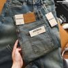 Quần jean nam Heboz dáng slim trơn D34 - 00003256