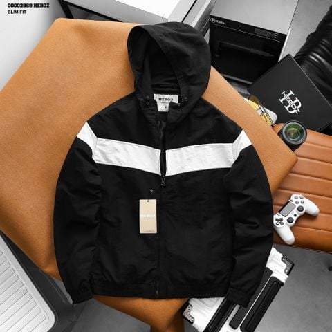 Áo khoác nam gió Heboz phối màu 2M - 00002969