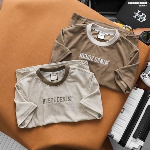 Áo thun nam HEBOZ Classic Wash 2M - 00003099