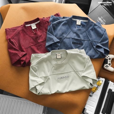Áo thun nam Heboz classic wash 3M - 00003110
