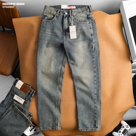 Quần jean nam Heboz dáng suông D051 - 00002845