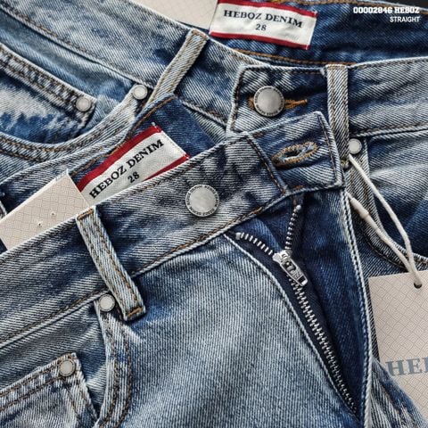Quần jean nam Heboz dáng suông D052 - 00002846