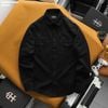 Áo sơ mi nam Heboz kaki 2pocket 4M - 00002801