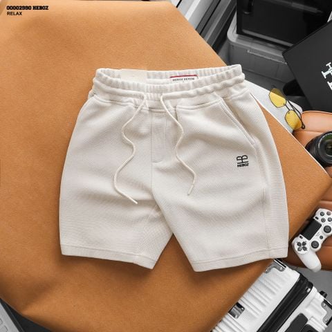 Quần short thun nam Heboz logo regular 3M - 00002990