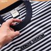 Áo thun nam Heboz dài tay striped Logo 2M - 00003102