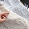 Áo sơ mi HEBOZ linen mini stripped 2M - 00003202