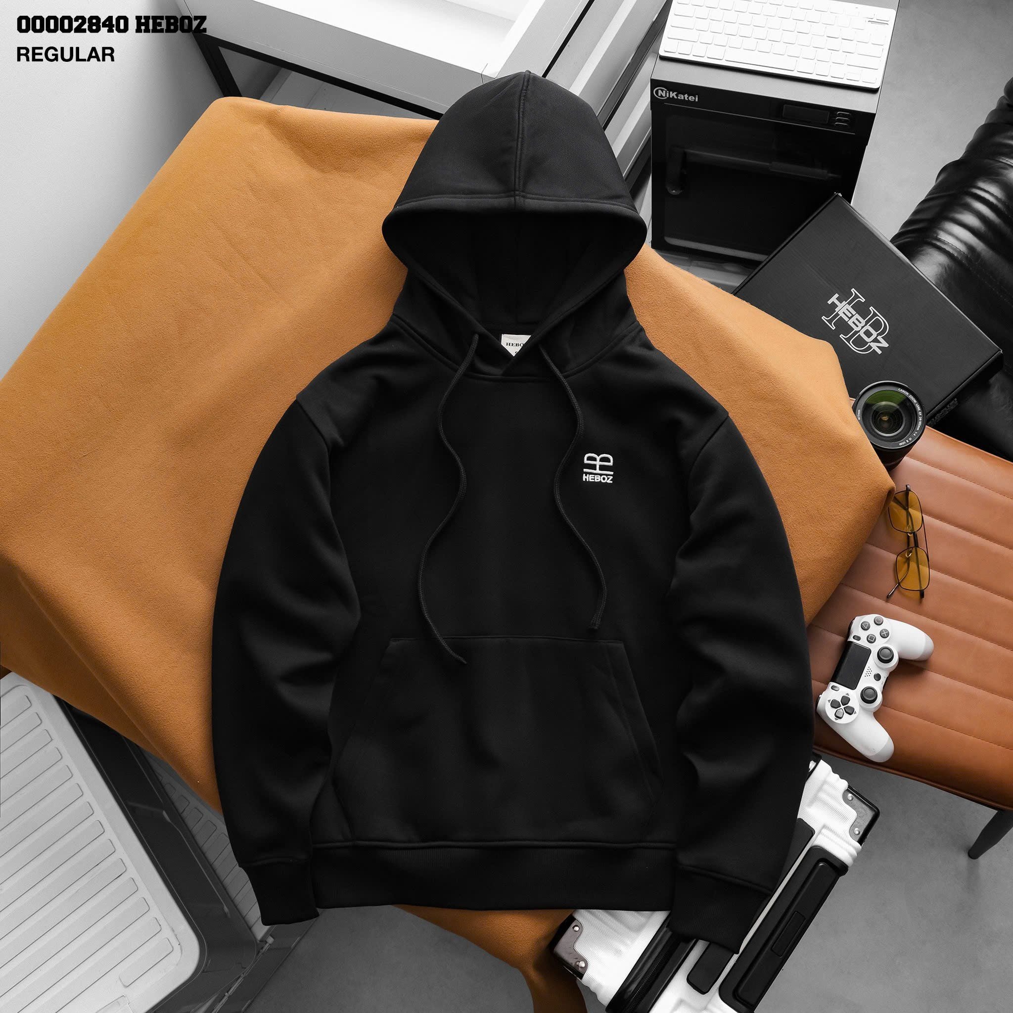 Áo hoodie nam Heboz logo 2M - 00002840
