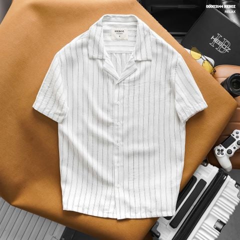 Áo sơ mi nam HEBOZ pijama double striped 3M - 00003144