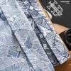 Áo sơ mi nam HEBOZ pijama linen floral 3M - 00003145