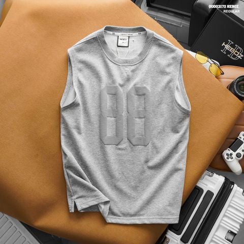 Áo thun HEBOZ tanktop logo 88 3M - 00003172