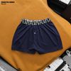 Quần ngủ nam Heboz cotton trơn 3M - 00002764
