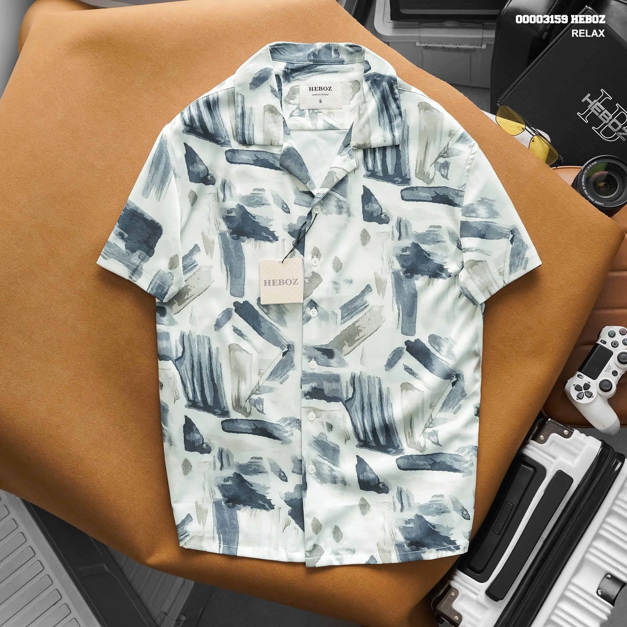 Áo sơ mi HEBOZ pijama tropical 3M - 00003159
