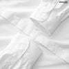 Áo sơ mi HEBOZ trắng cotton basic - 00003184