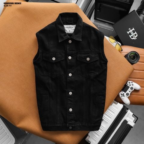 Áo khoác nam Heboz ghile denim 3M - 00002991