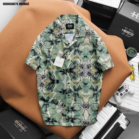 Áo sơ mi nam Heboz graphic 3M - 00002671