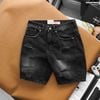 Quần short jean HEBOZ Distressed straight 3M - 00003187