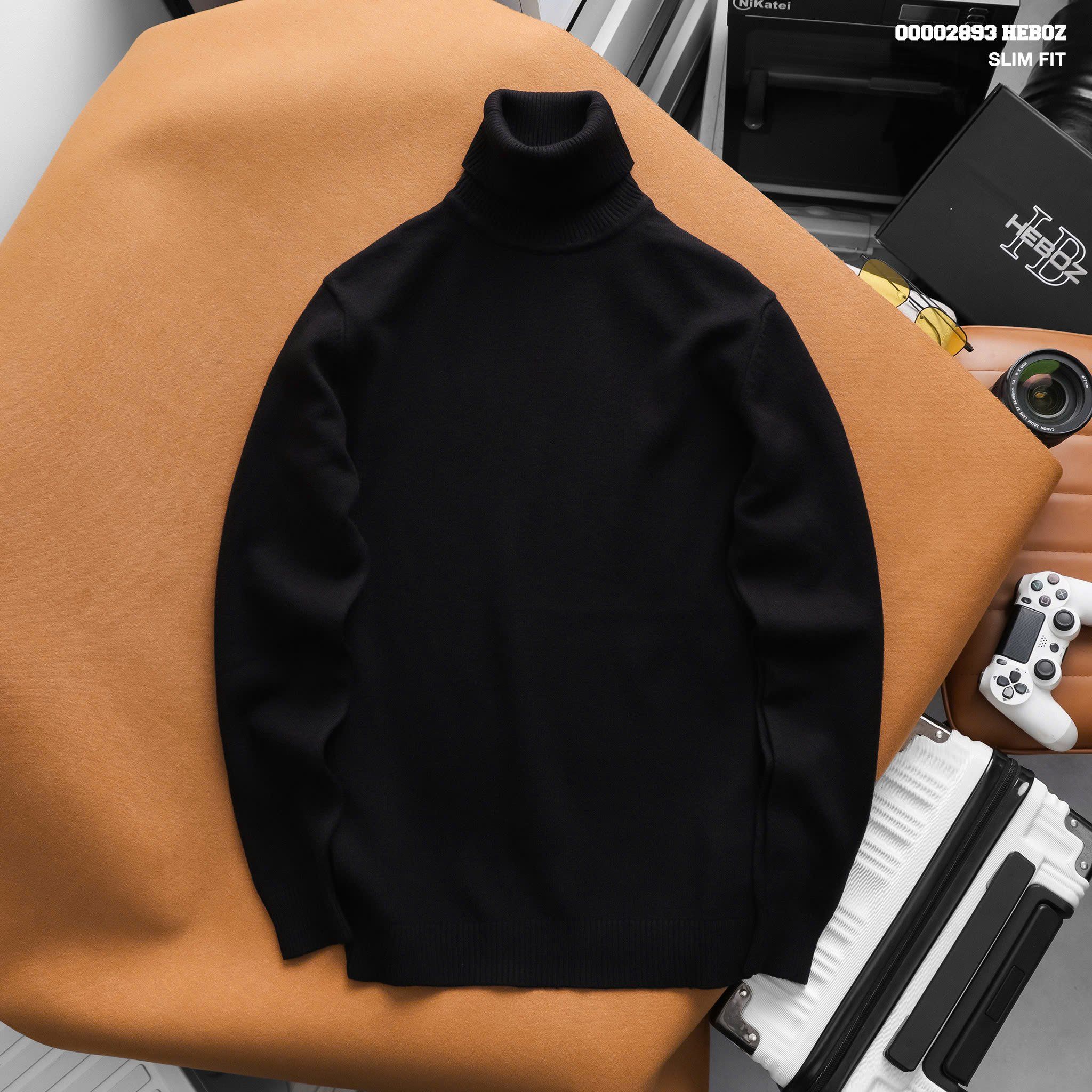 Áo len nam Heboz cổ lọ heritage 3M - 00002893