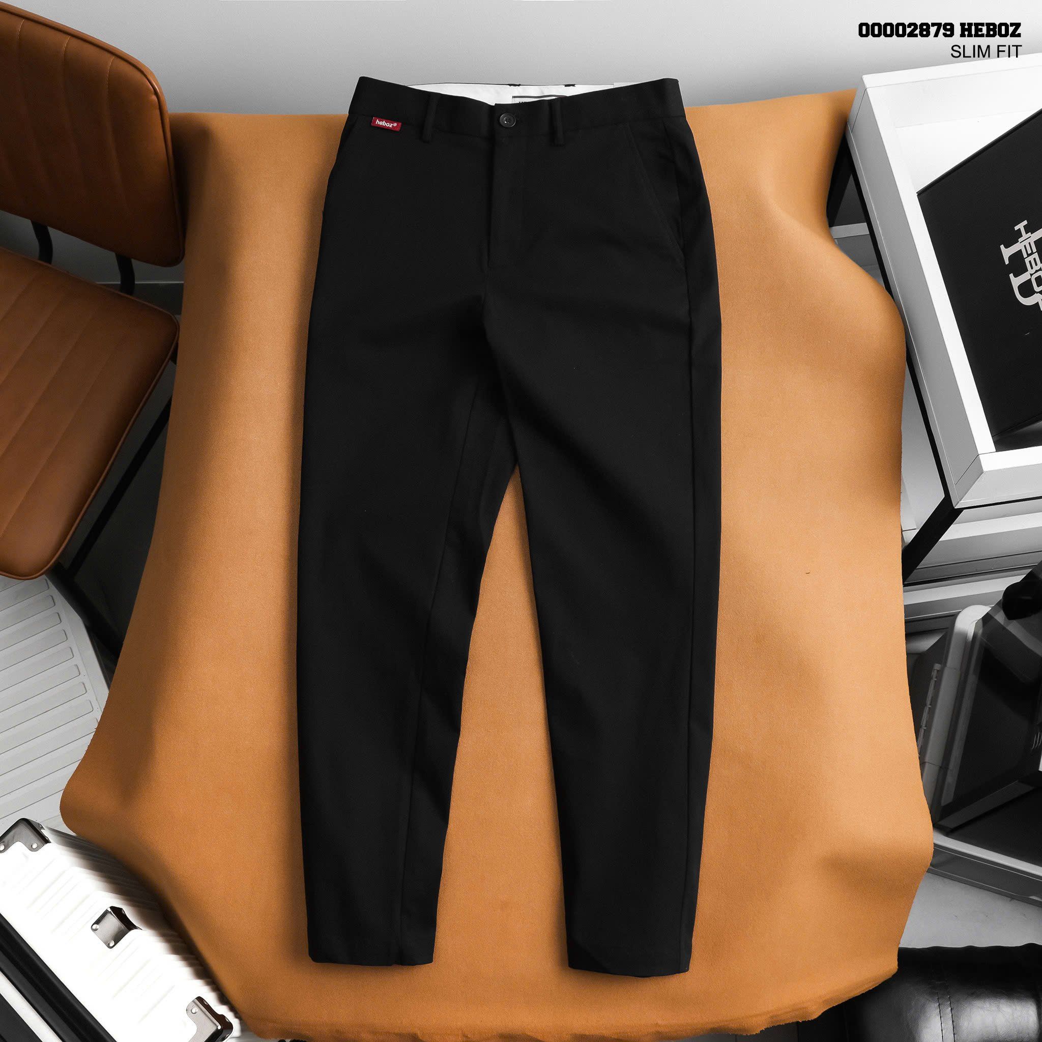 Quần kaki nam Heboz Essential slim 4M - 00002879