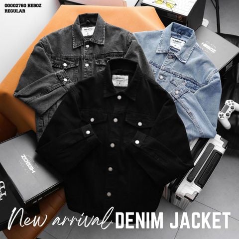 Áo khoác nam Heboz denim 3M - 00002760