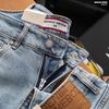 Quần jean nam Heboz dáng slim trơn D115 - 00003112