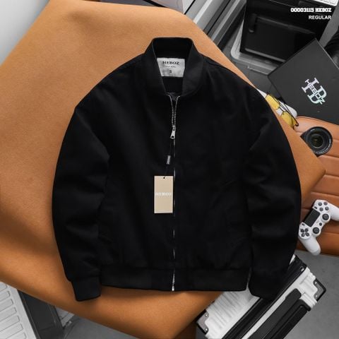 Áo khoác bomber nam HEB0Z kaki Daily 3M - 00003115