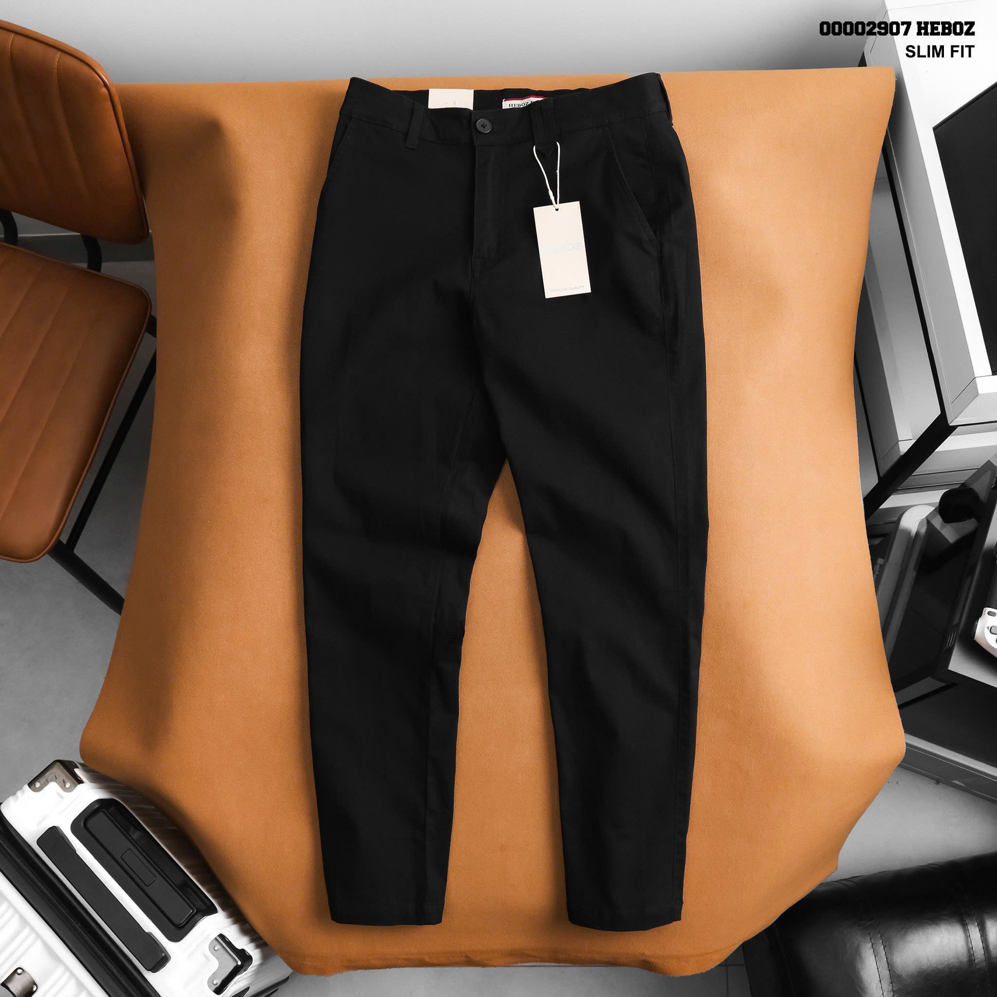 Quần kaki nam Heboz garment slim 3M  - 00002907