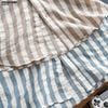Áo sơ mi nam HEBOZ linen urban stripe 3M - 00003154