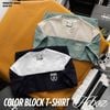 Áo thun nam Heboz color block 2M - 00002797