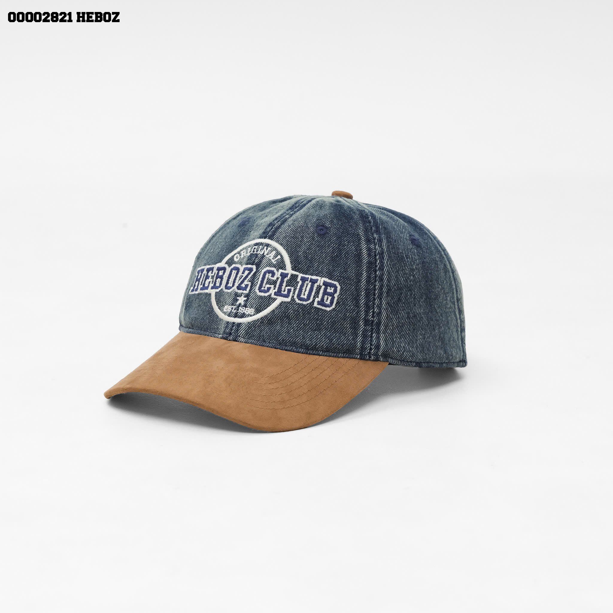 Nón denim Heboz suede 2M - 00002821