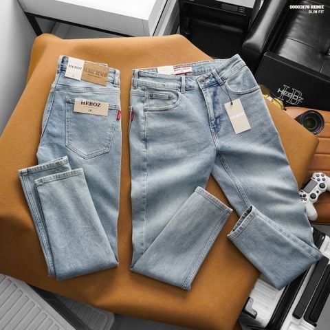 Quần jean HEBOZ basic slim 005 - 00003178