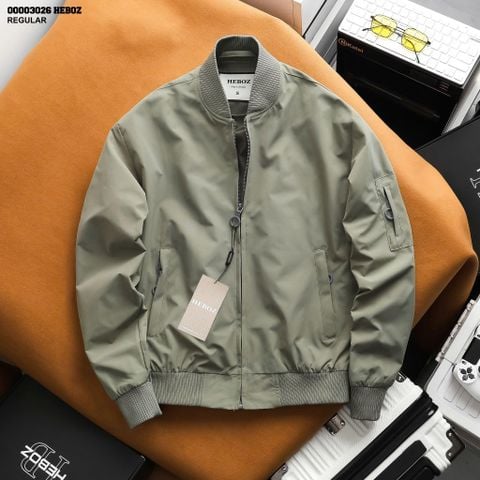 Áo khoác nam Heboz bomber gió 3M - 0003026