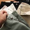 Quần short Heboz kaki jean classic 4M - 00003264
